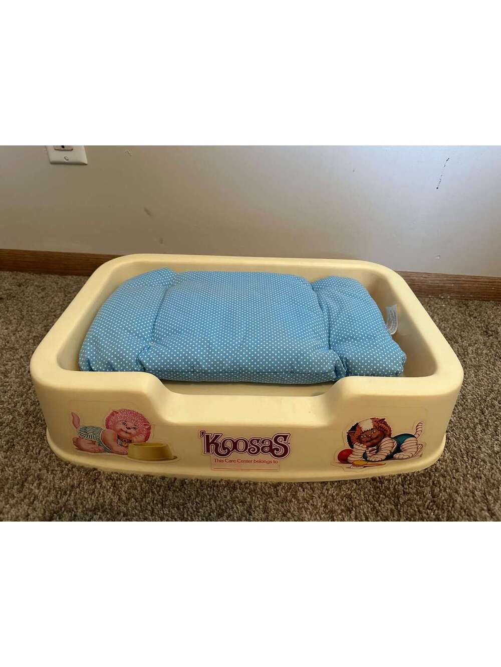 Vintage Original Cabbage Patch Kids Koosas Care Center in Box